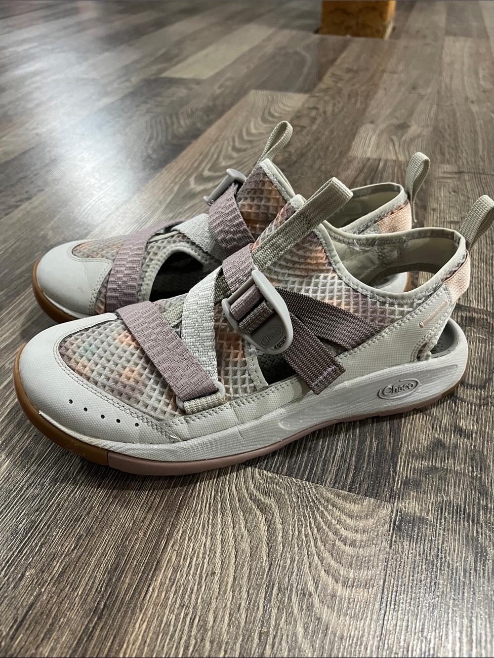 Chaco Women's White & Blush Multi Sport Sandal